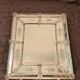 Venetian mirror with Murano glass frame