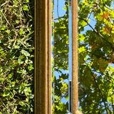 large mirror bestelnummer parcloses bisautées, circa 1980 73x93cm