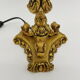 Golden bronze lamp