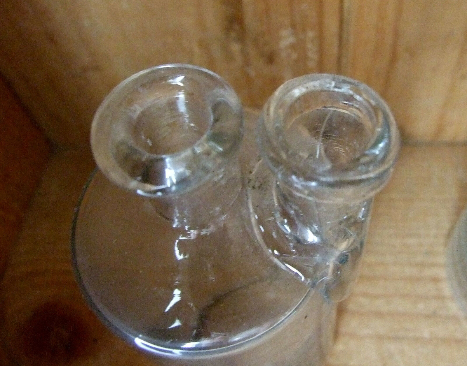 Glass blown lab vials 19th early XXe cabinet of curiosity