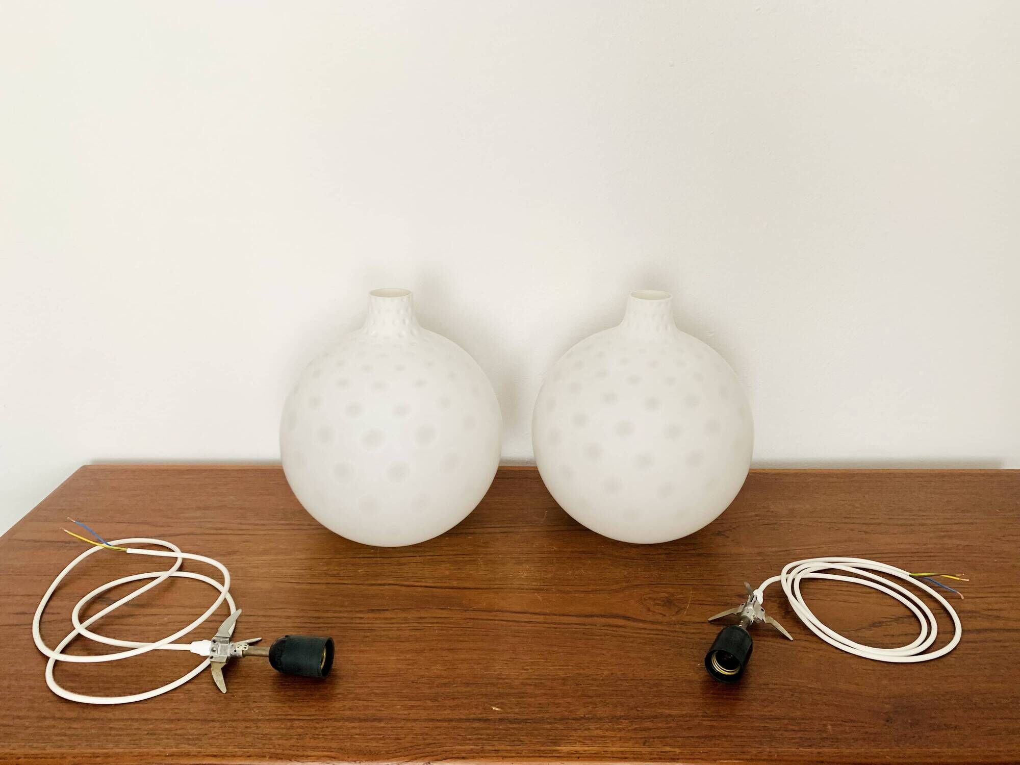 Set of 2 Como Pendant Lamps by Aloys Gangkofner for Peill and Putzler