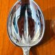 Christofle ribbon and bell-shaped salad serving pieces, very beautiful and