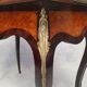 Louis XV Napoleon III Games Table - Marquetry - Bois De Rose - Palissandre - 19th