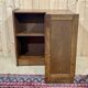 1950s oak corner cabinet