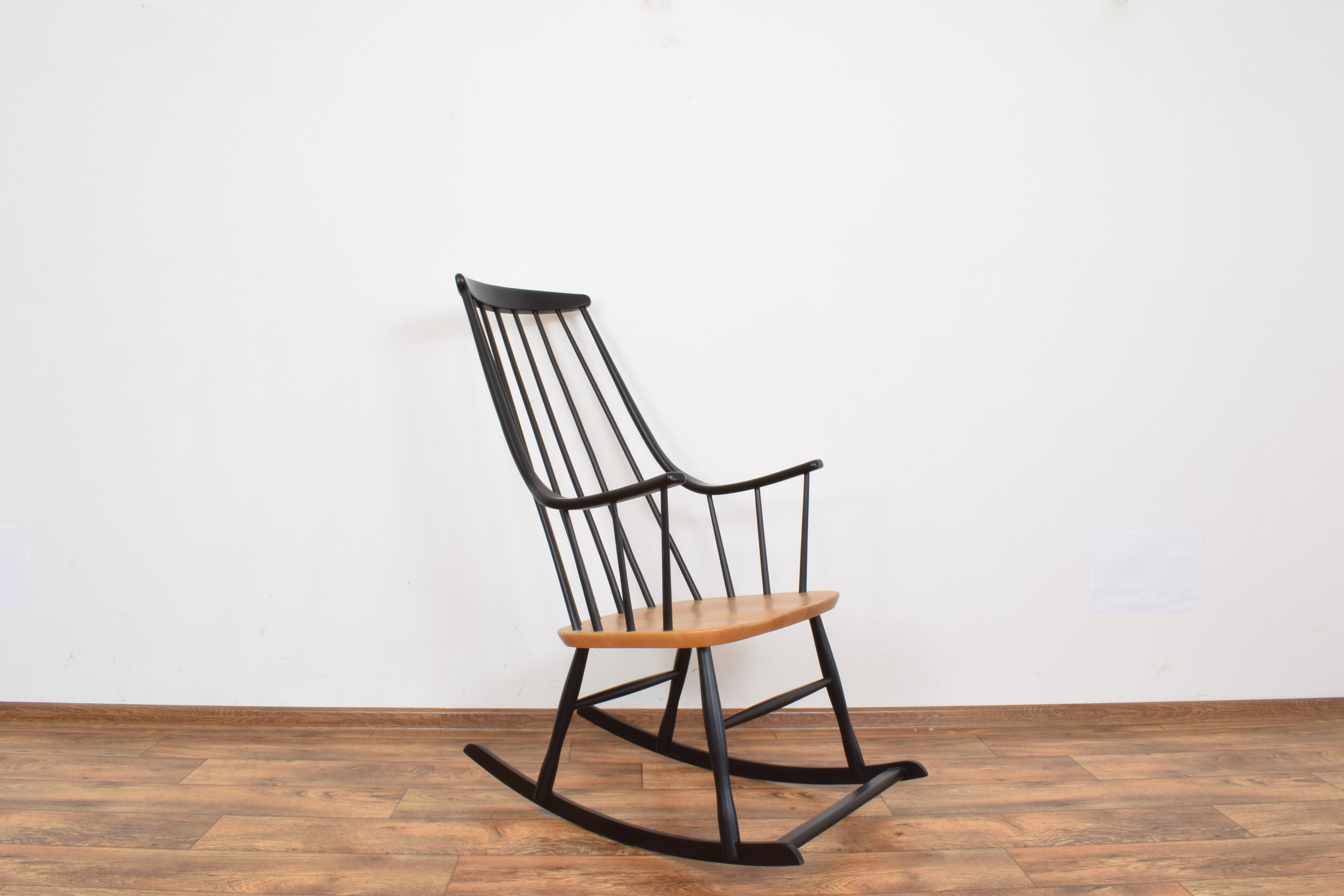 Swedish rocking-chair by Lena Larsson for Nesto, 1960