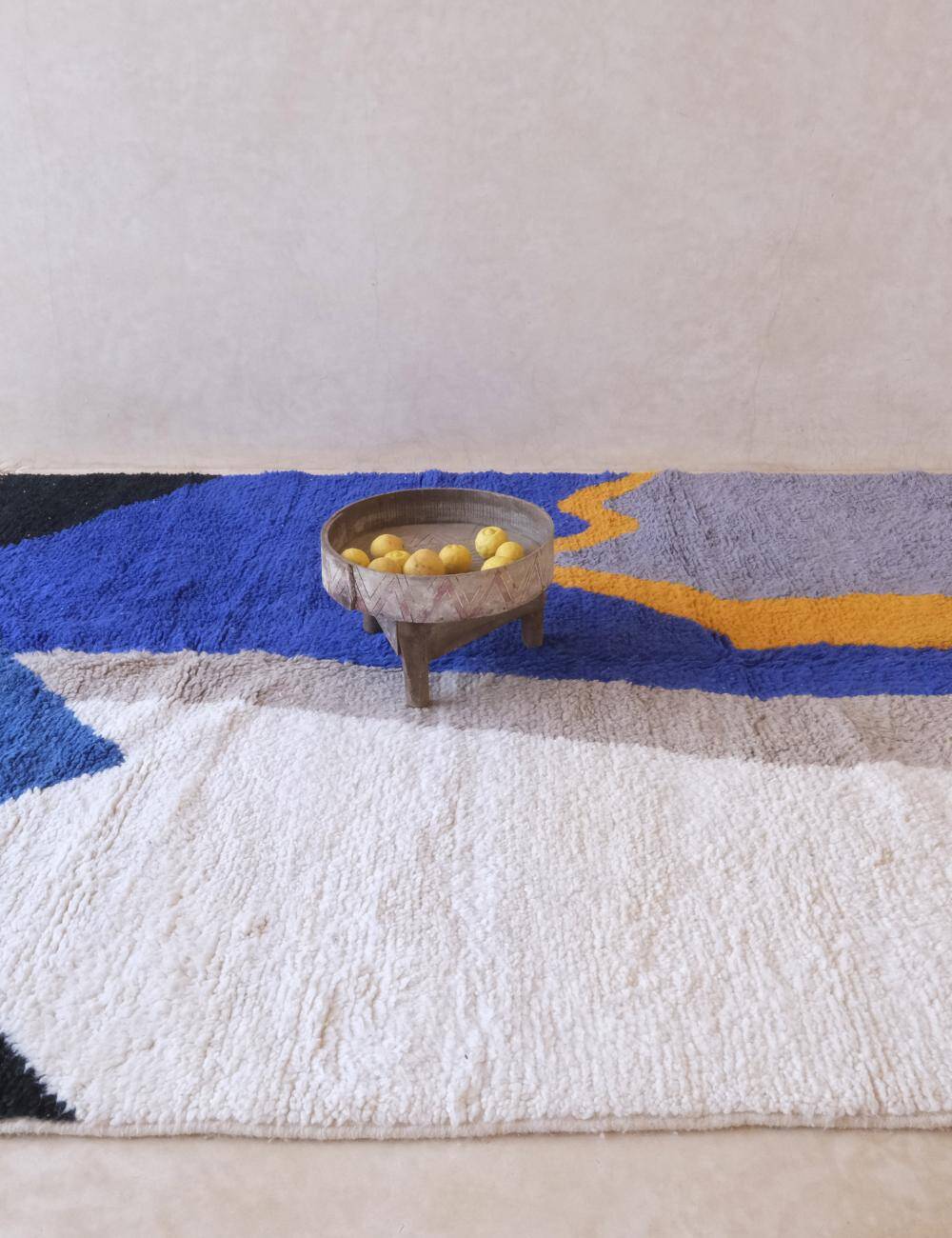 Abstract Berber Rug - 275 x 212 cm