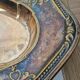 Oval serving dish in silver-plated metal – Louis XV style work