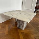 Marble coffee table
