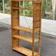 Scandinavian solid pine shelf with 5 levels.
