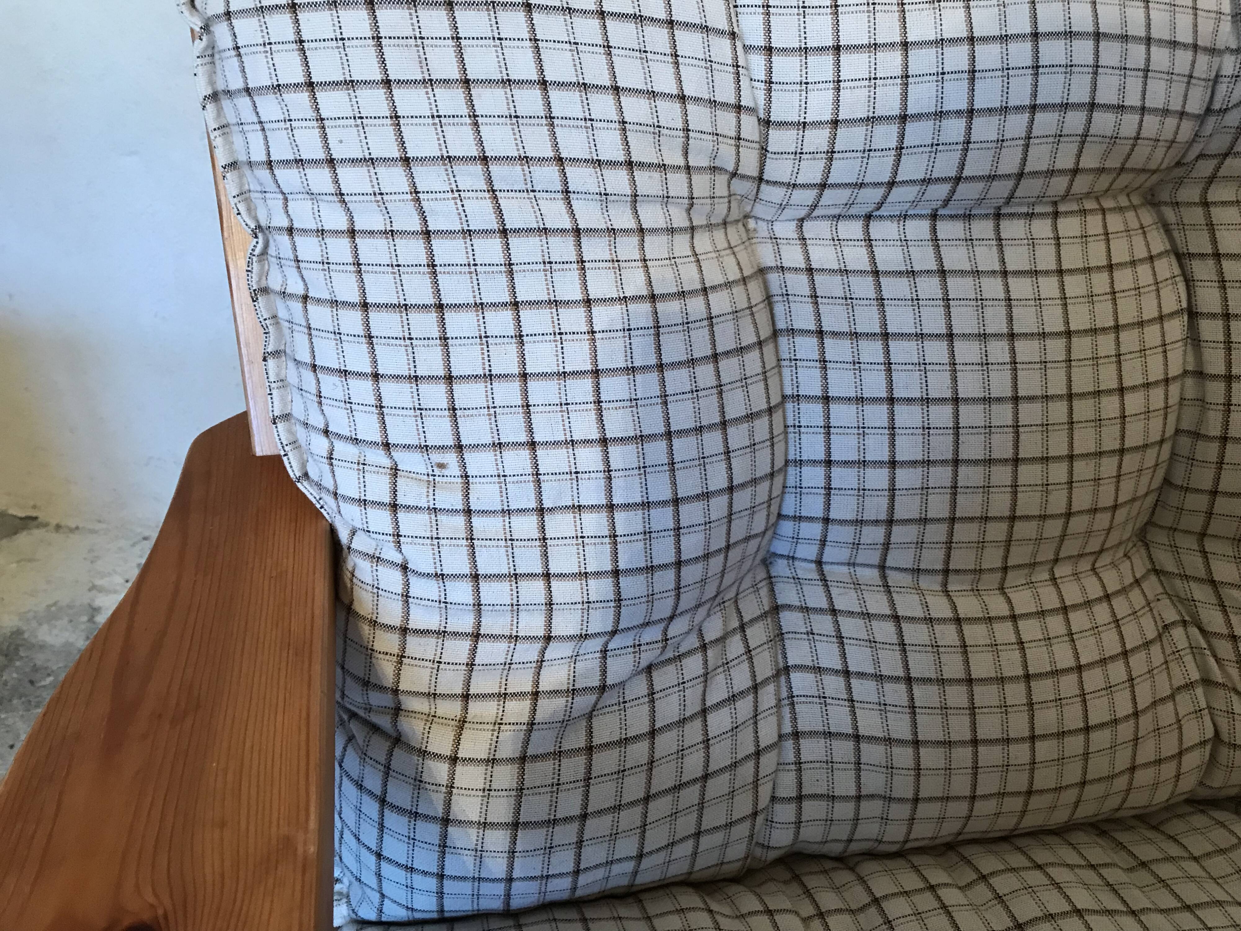 Vintage Danish armchair 1980's in pine
