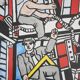 Fernand Léger : Les constructeurs saluant, lithographie signée