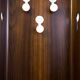 Coat rack by Fiarm Italian rosewood