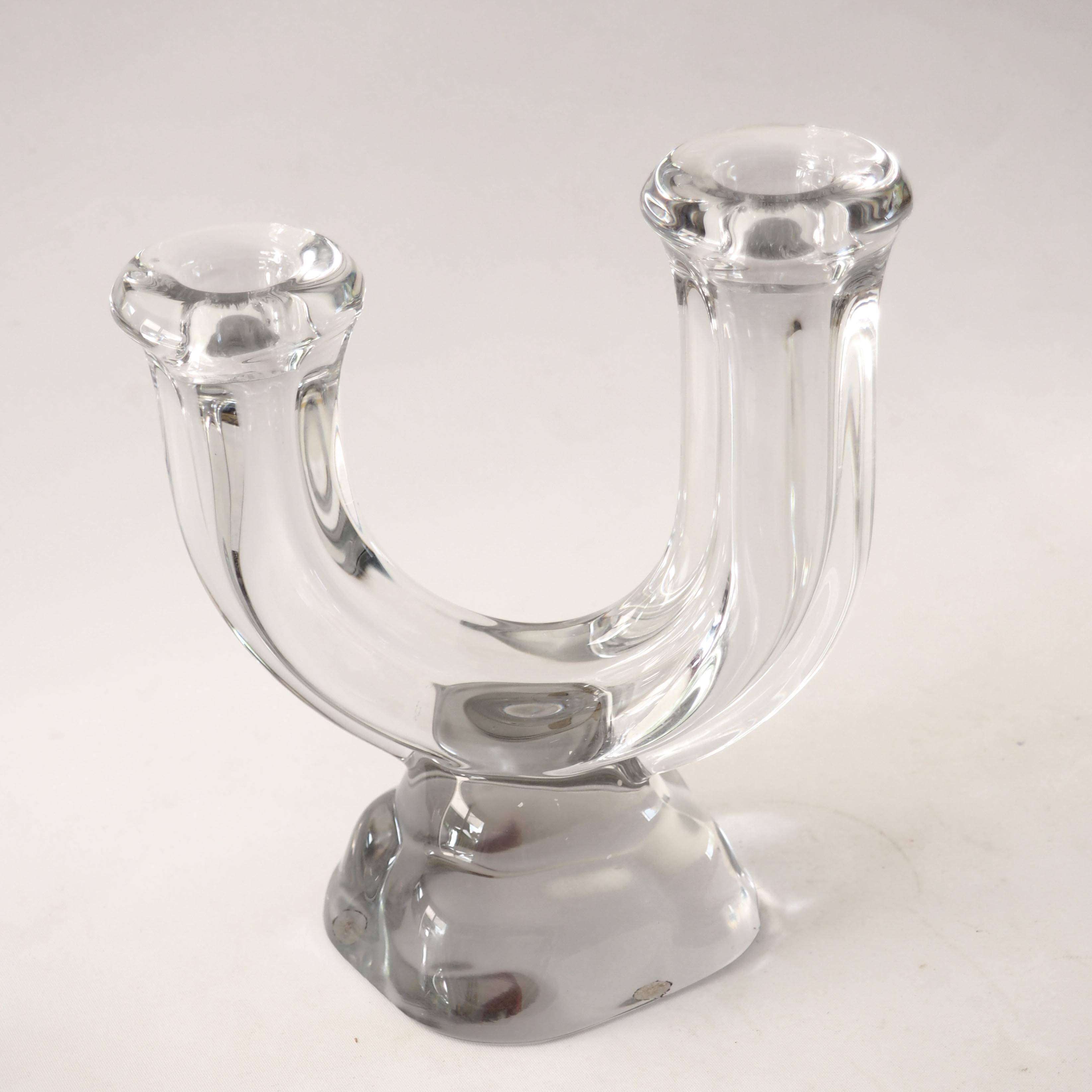 Vannes crystal candle holder