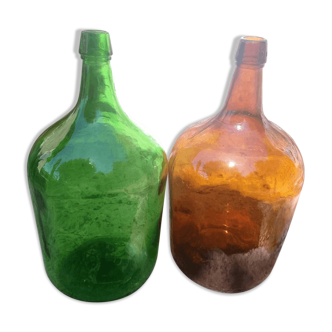 Demijohn duo amber