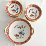 Cups and bowl in haviland porcelain