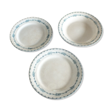 3-course round set in iron Salins Sartene earth
