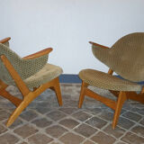 Armchair Model 33 of Carl Edward Matthes vintage 50s