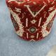 Pouf oriental velours