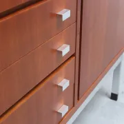 Belgian modernist bar cabinet by Werner Wölfers for V-Form, 1965