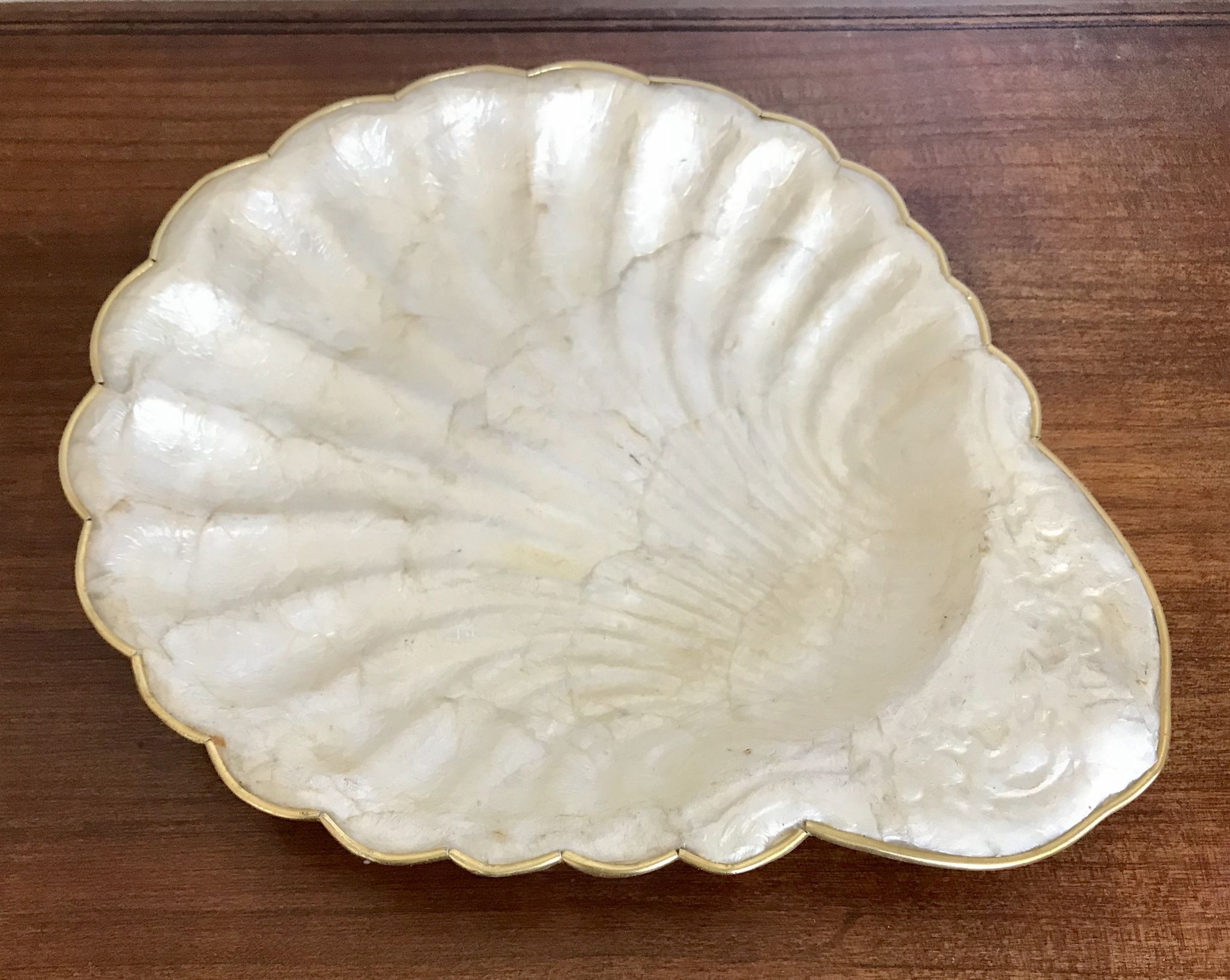 Vide poche coquille en nacre