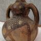 Traditional Kabyle/Berber terracotta pottery decorated with patterns