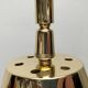 Mid-century brass floor lamp by Jacques Adnet for Valenti, Spain, 1960s.
