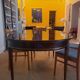 Louis XVI oval table in mahogany, 2 extensions