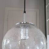 Pendant lamp Space-age Limburg Glasshutte 60s