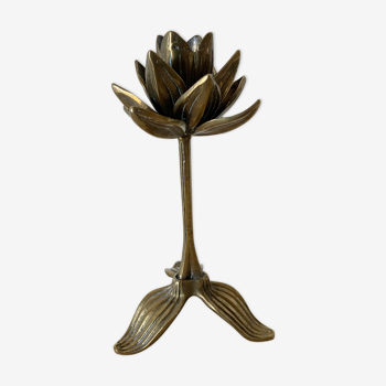 Brass candle holder