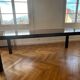 Contemporary solid oak table Cinna