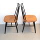 Paire de chaises suédoises Fanett Ilmari Tapiovaara 1960