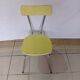 Yellow formica chair