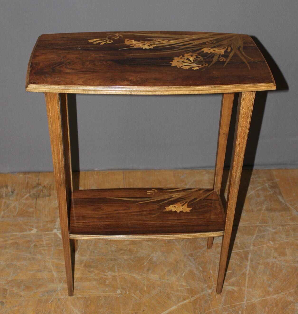 Art Nouveau side table by Emile Gallé