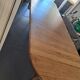 Oak table for 20 people.
