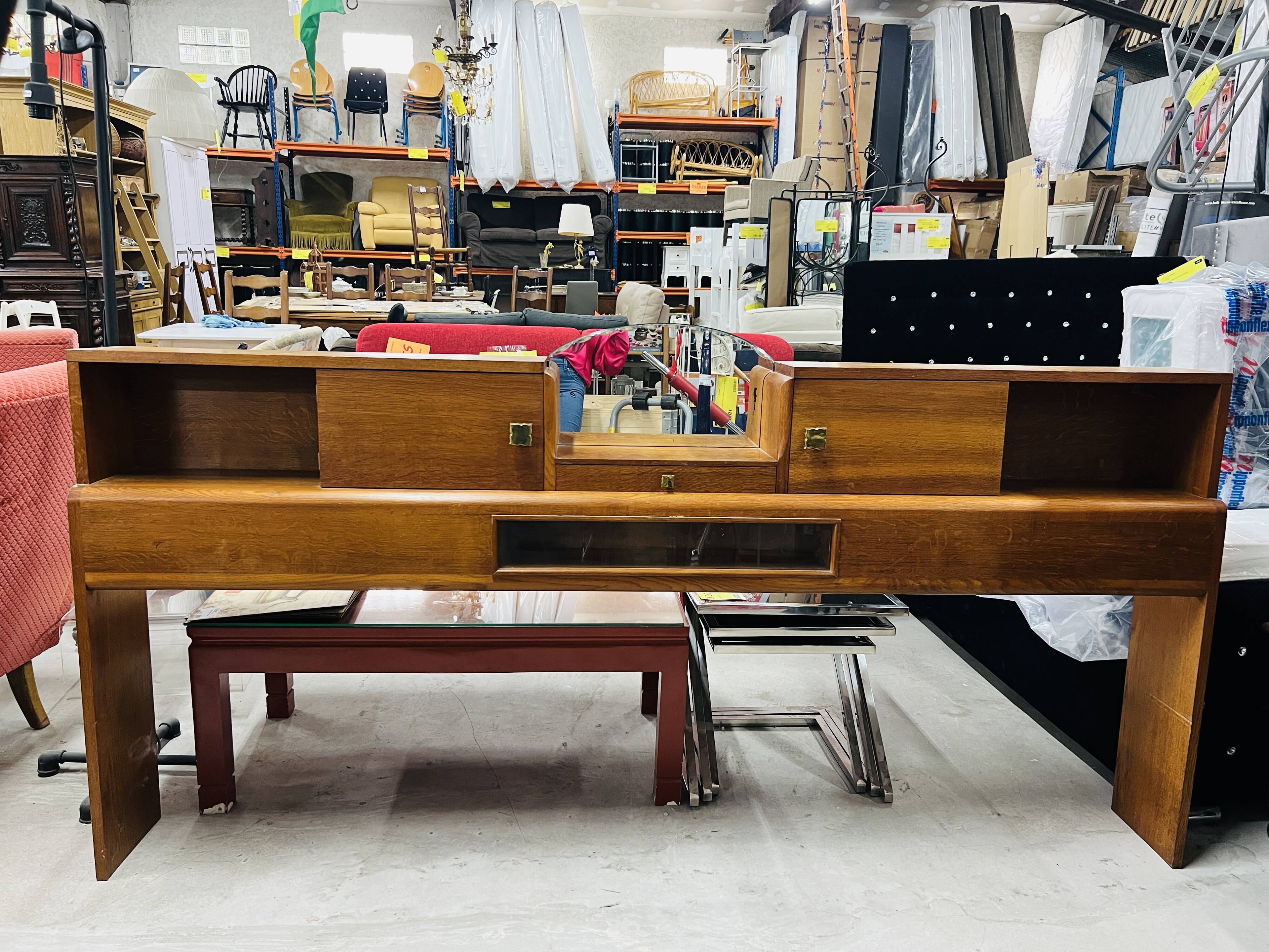 Cozy vintage solid wood