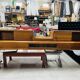 Cozy vintage solid wood
