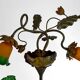 Lampadaire japonisant au Héron de style Art Nouveau,