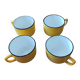 Antique coffee cups Digoin & Sarreguemines