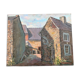 Oil painting on panel "farmyard"
