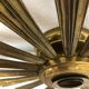 Applique soleil fabriqué en Italie dans les années 50