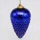 Suspension mercure bleu cobalt grappe de raisins en forme de fruits kugel à suspendre