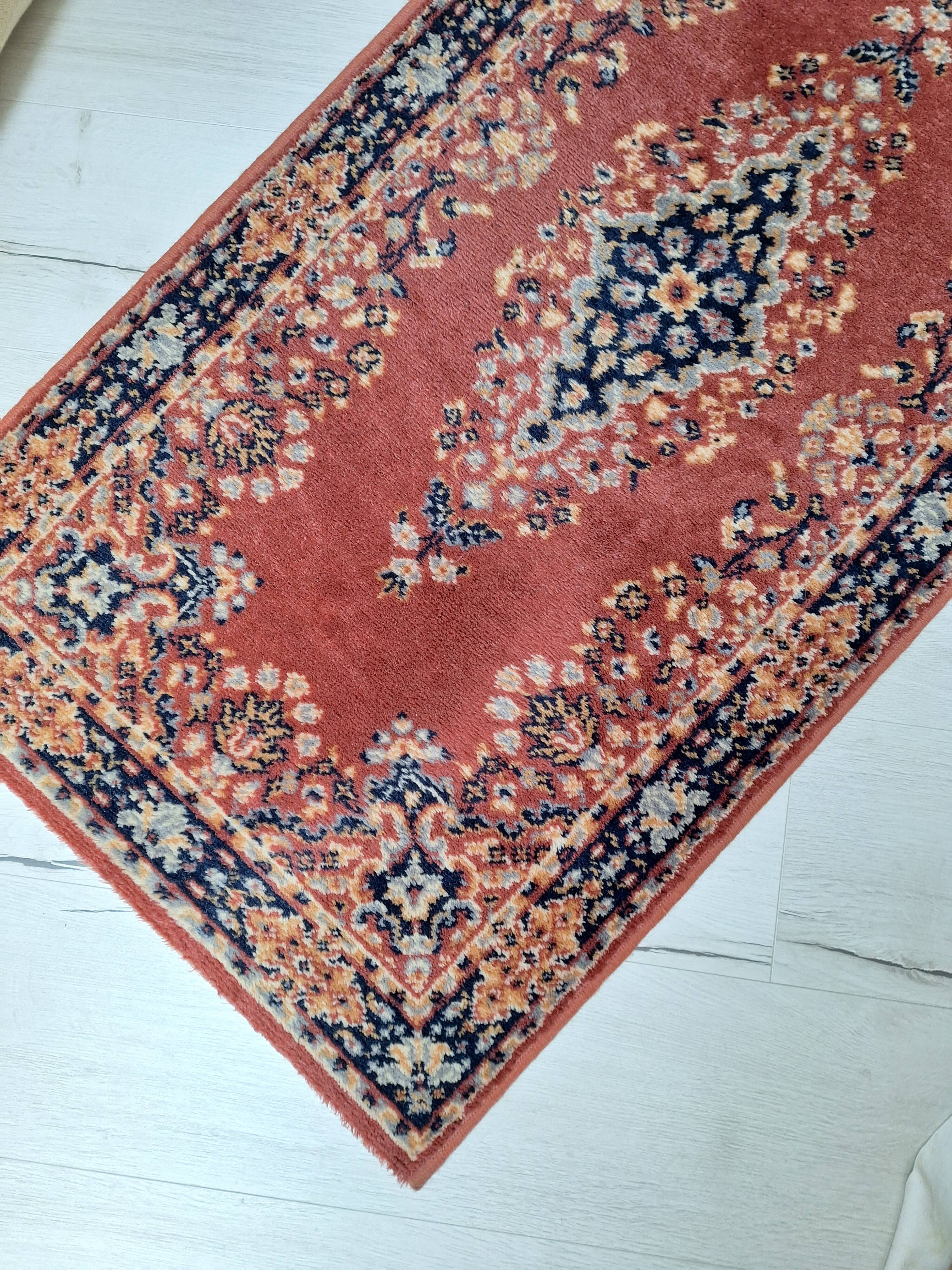 Pink Persian wool rug