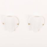 Italian mid-century Murano wall lamps by Zonca, 1970s | set of 2