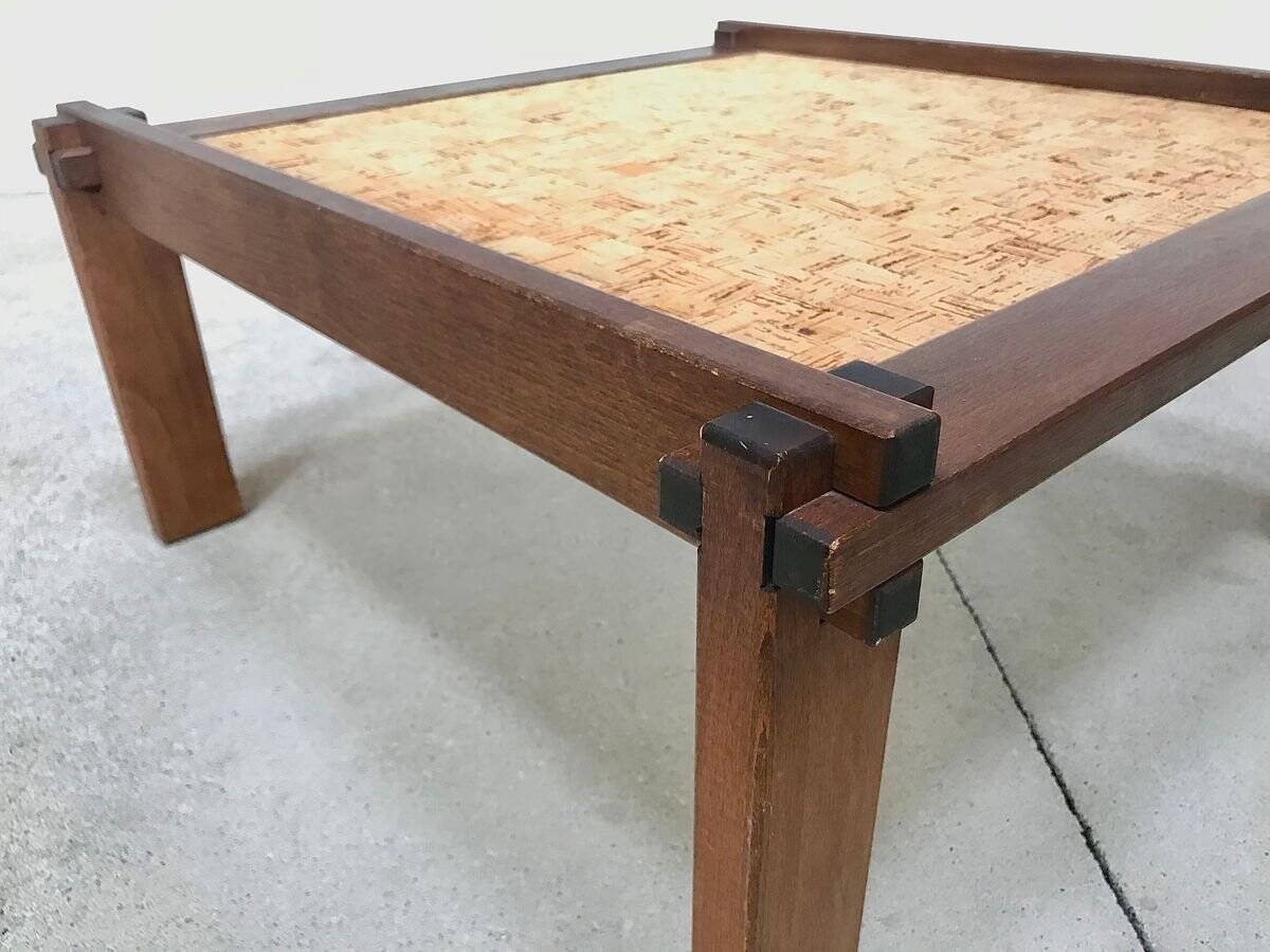 Brutalist Farmer Side Tables  by Gerd Lange for Bofinger, Germany 1960s