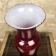 ‘Opalino’ burgundy Murano glass vase by Paolo Venini