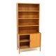 Commode-bibliothèque en teck, Suède, 1960