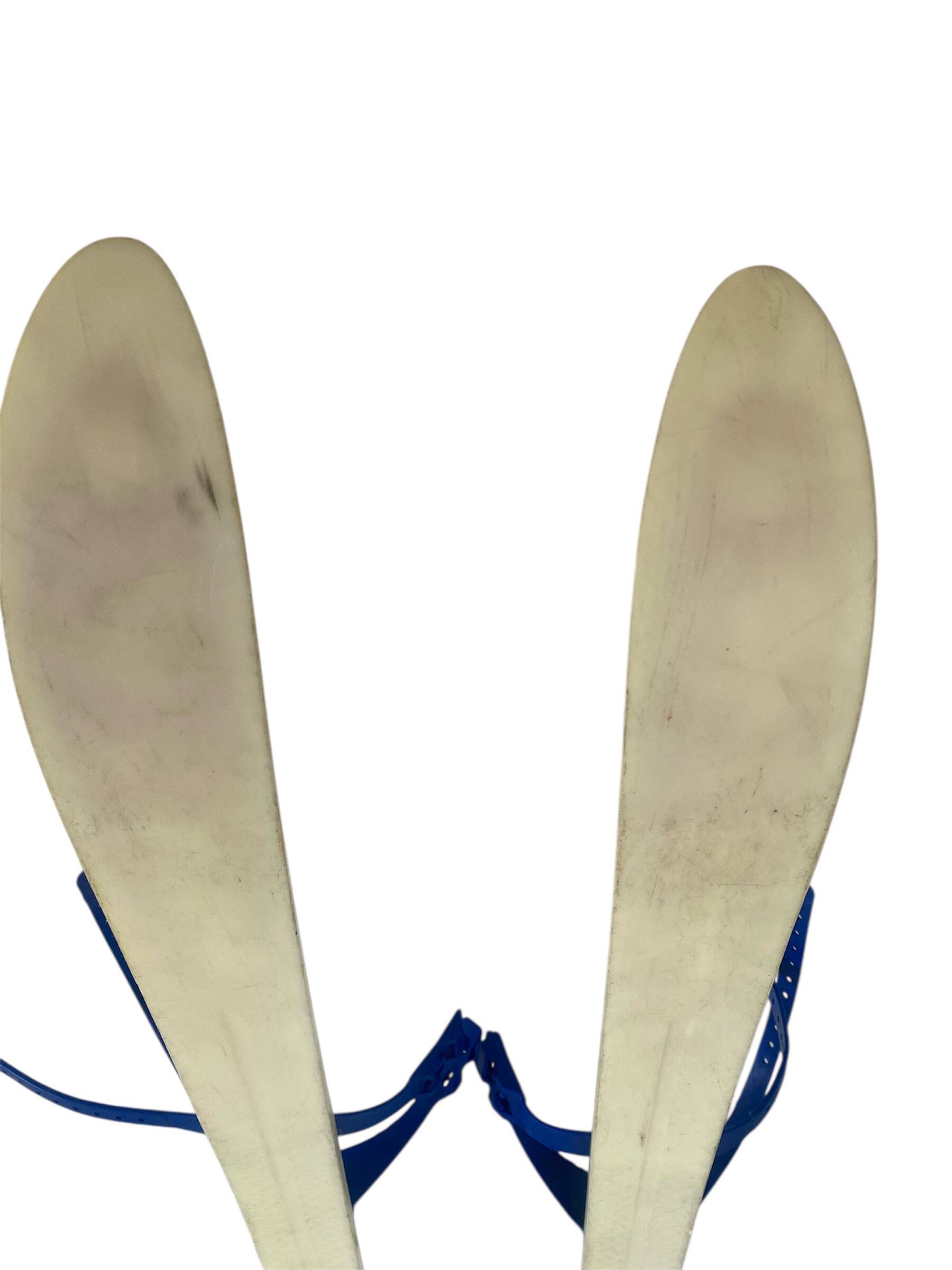 Vintage 80s junior/child ski pair