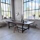 Solid oak table 1900 drapery style XL 280cm with extensions
