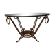 Golden coffee table circa 1940