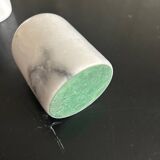 pair of marble candlesticks